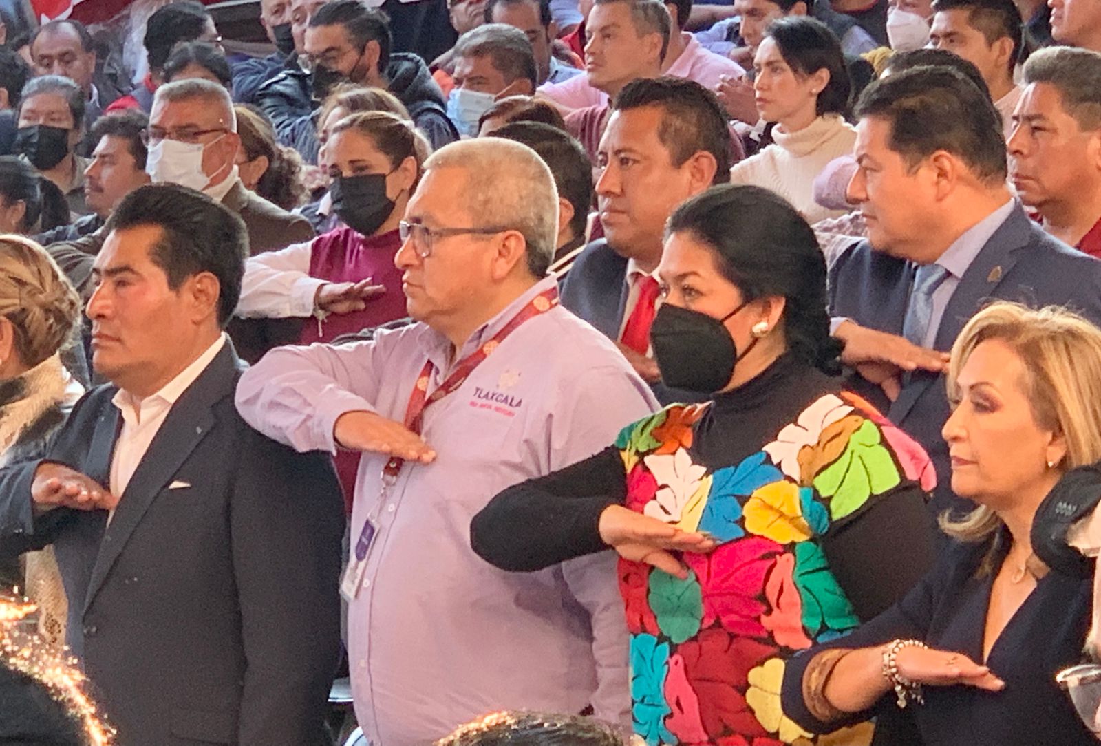 Zacatelco recibió con calidez y entusiasmo a la gobernadora Lorena Cuéllar